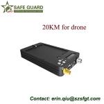 1.2g drone receiver and transmitter with whip antenna