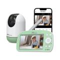 Tuya Smart 1080P WiFi Baby Monitor with App Camera 5.5 Inch Video Babysitter Crying Detection