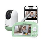 Tuya Smart 1080P WiFi Baby Monitor with App Camera 5.5 Inch Video Babysitter Crying Detection