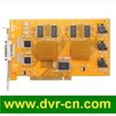 8 chs realtime D1 hardware compression DVR card