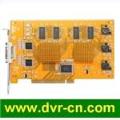 8 chs realtime D1 hardware compression DVR card