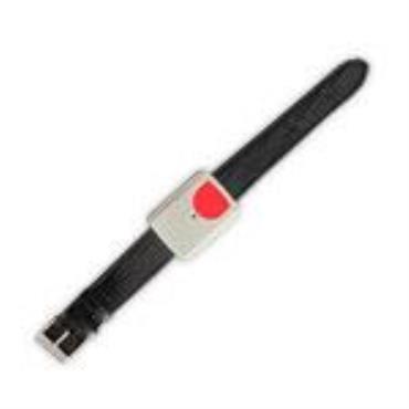 Wireless wrist panic button for elderly people
