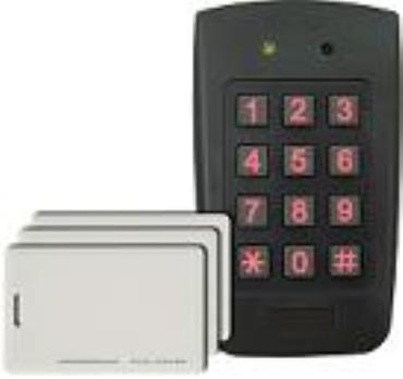 Convertible 3x4 Backlit PIN & Prox Reader / Controller : AYC-F64