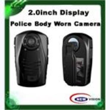 1080P police body worn video camera with 2inch TFT display
