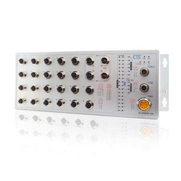 EN50155 Managed PoE Switch - ITP-2204GTM-16PH