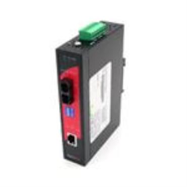 PoE Media Converter 1x 10/100TX + 100FX Industrial PoE Media Converter, SM 30KM SC (IMP-100A-S3)