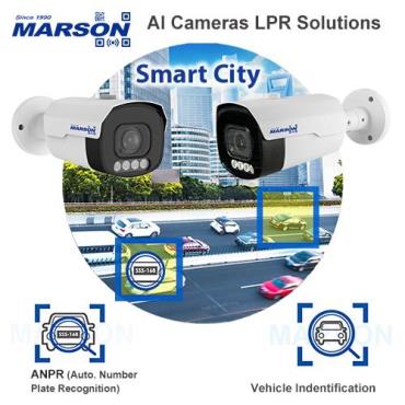 AI Smart Dual Light Bullet Camera – MA5111N for LPR