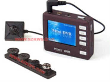 Mini DVR JS308 & Spy button screw camera SY-MCS 