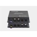 Balanced Audio over Fiber Extender