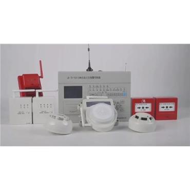 Wireless smoke detector fire alarm security control system