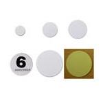 White PVC Coin Tag