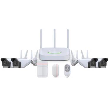 NVR + Alarm Integrated Security Surveillance Home Business Safety