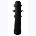 Grey iron bollard
