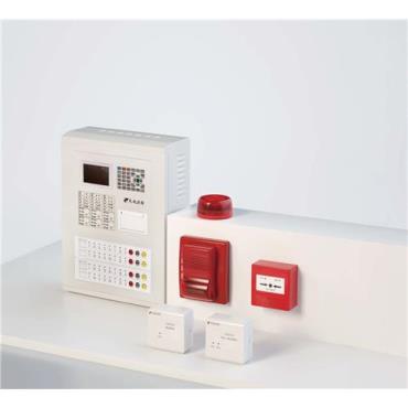 Wireless fire alarm and fire linkage manual call point MCP fire alarm