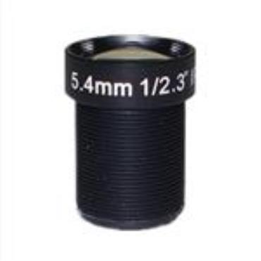 1/2.3" 5.4mm 10Megapixel M12*0.5 Mount Non-Distortion IR Board Lens