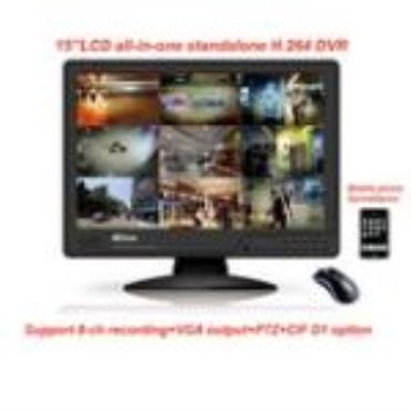 8CH Realtime All-in-one Full D1 CIF CMS DVR OD1508L