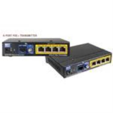 NVT NV-ET1801/NV-ET1804 1-Port AND 4-Port TBus PoE+ TRANSMITTERS