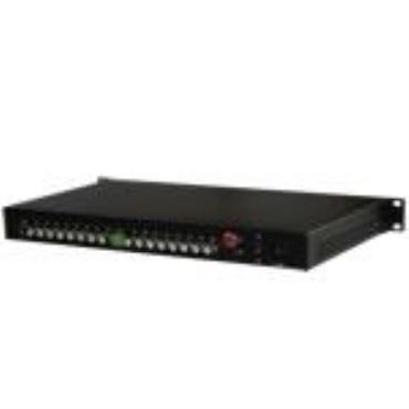 Fiber Optic Multiplexer, 16-Channel Video Multiplexer