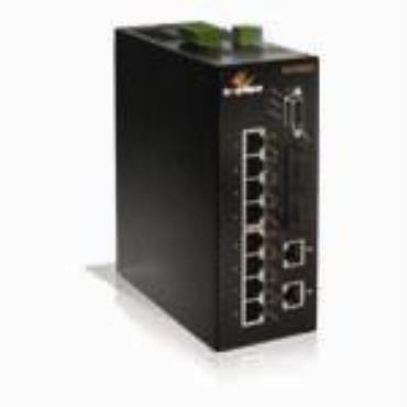 EX78000 Hardened Managed 10-port 10/100BASE (8 x PoE) and 2-port Gigabit Ethernet Switch