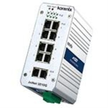 JetNet 3810G Industrial 8 PoE + 2 GbE Booster PoE Switch