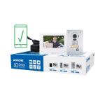 Aiphone JOS-1FW Mobile-Ready Box Set with Flush-Mount Door Station Components