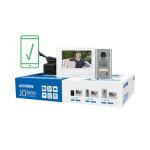 Aiphone JOS-1VW Mobile-Ready Box Set with Surface-Mount Door Station Components