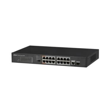 Dahua PFS3117-16ET-135 16-Port FE PoE+ 1-Port Gigabit Combo PoE Switch