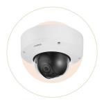 Wisenet XNV-8081Z 5MP Vandal-Resistant Outdoor Network Dome PTRZ Camera