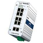 JetNet 3810G Industrial 8 PoE + 2 GbE Booster PoE Switch