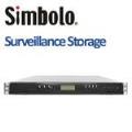 Simbolo SB-1404-G1A3 Surveillance Storage - 1U 4bays, iSCSI-SATAII RAID Subsystem