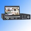 4CH H. 264 DVR with 7'''' Slip TFT Monitor(SKY-9504T)