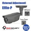 [EFFIO-P] 960H WDR External Adjustment IR-LED Bullet Camera