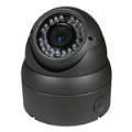IP66 Vandal proof IR eyeball dome camera with deep base for hiding cable & video balun