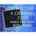 MIKTAM 4 channel 720H Video Decoders+2SD Mixers and 1 HD Mixer-MIK2435B