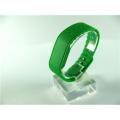 RFID Silicone Rubber Wristband, Green, MIFARE Classic® 1K, R/W, W2R-210M-0N