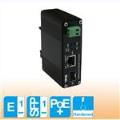 OT Systems ET1111PpH-S-DR: Hardened SFP Ethernet Media Converter with PoE+