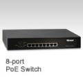 Micronet SP6008P, 8-port 10/100M PoE Switch with 8-port PoE, 120 Watts