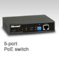 Micronet SP6005P4, 5-Port 10/100M PoE Switch with 4-port PoE, 62 Watts