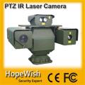 military grade vehicle mount infrared PTZ laser night vision camera with laser ranger