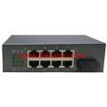 4chs/8chs 10/100M Ethernet Fiber Optical Switch 4ports/8ports Fast Ethernet fiber media converter