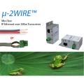 µ-2Wire - Mini Size IP Ethernet over 2Wire Transceiver