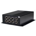4ch XLR stereo/bi-direction Audio Fiber Optic Transmitter and Receiver