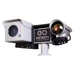 HD Thermal Infrared 1-50km Night Vision PTZ Surveillance Camera + IR Illumination GPS LRF Gyro LRTI