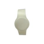 Batag RFID PVC Wristband with Adjustable Band White WLP-010E-0N (IC Chip: TK4100 125Khz)