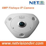6MP Wifi Alarm & Audio Fisheye 360 degree Panoramic IP Camera-NV796MFWS-IR