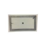 RFID PET Wet Inlay, with Adhesive, Transparent, FM11RF08 (ISO 14443A Compliant), 13.56MHz, R/W