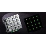 4x4 Waterproof Metal Keypad (Green Backlight)