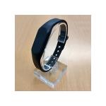 RFID Silicone Rubber Wristband, w/ Pin-and-Tuck Closure, Black, NXP NTAG213, R/W