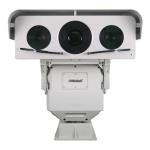 5000M detect range thermal image three spectrums laser night vision PTZ camera
