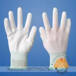 PU coated polyester gloves